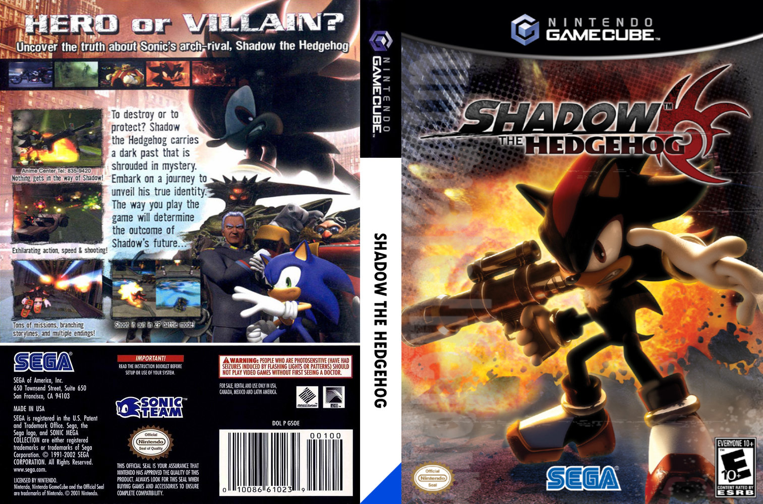 shadow the hedgehog gamecube iso download